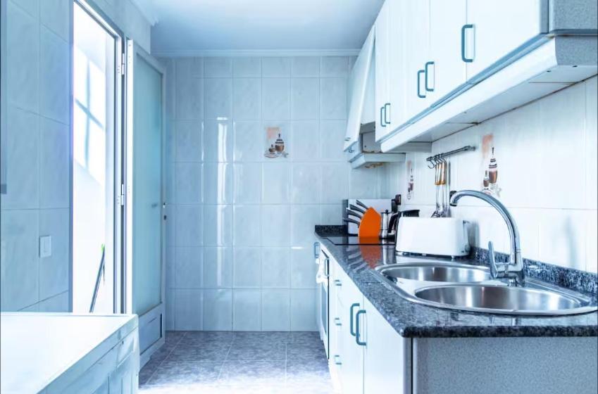 Estudio Para Parejas Con Wifi En La Playa Valencia Buitenkant foto